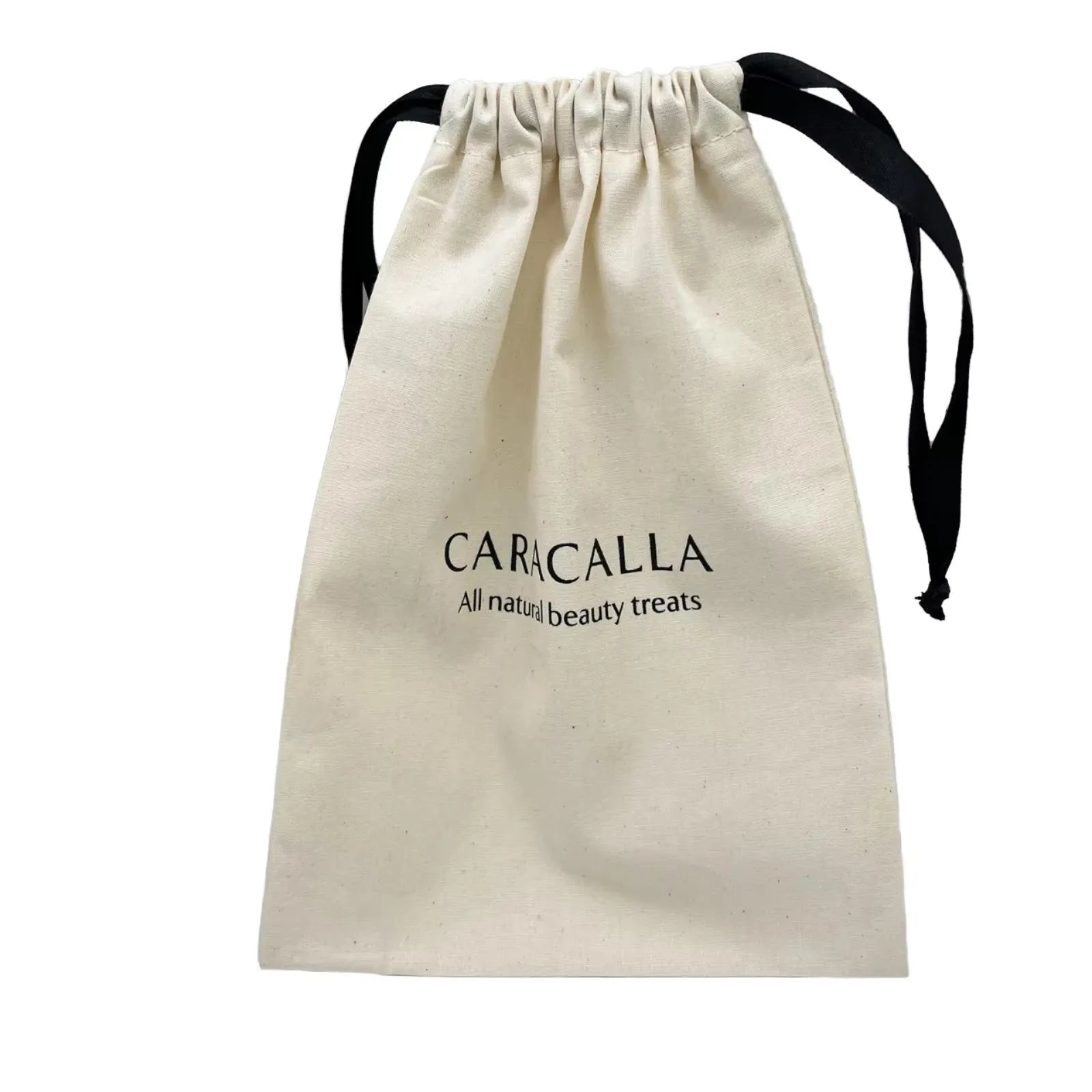 Small Cotton Canvas Drawstring Pouch Gift Jewelry Packaging Bag With Flat Cotton String