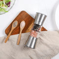 2 in 1 Salt and Pepper Grinder 18/8 304 Stainless Steel Pepper Grinder Mill