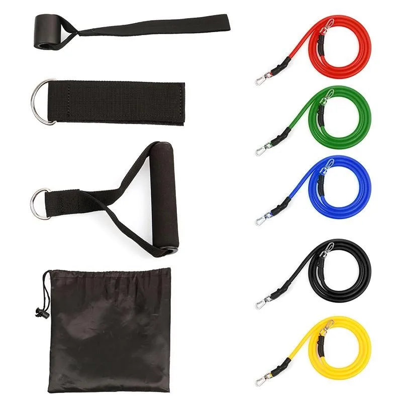 ONESTARSPORTS Customized Comfortable Elastic Exercise Bands Tube Resistance Band Set Fitness