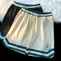 Custom Polyester Shorts Basketball 5 Inch Shorts Plain Design Double Layer Training Nets Custom Sublimation Mesh Shorts