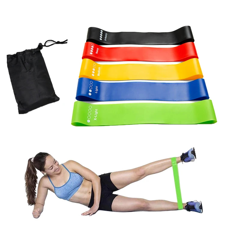 Yiwu Deed Sports Wholesale Price Gym Fitness Workout Elastic Rubber Strength Training Exercise Latex Resistance Bands