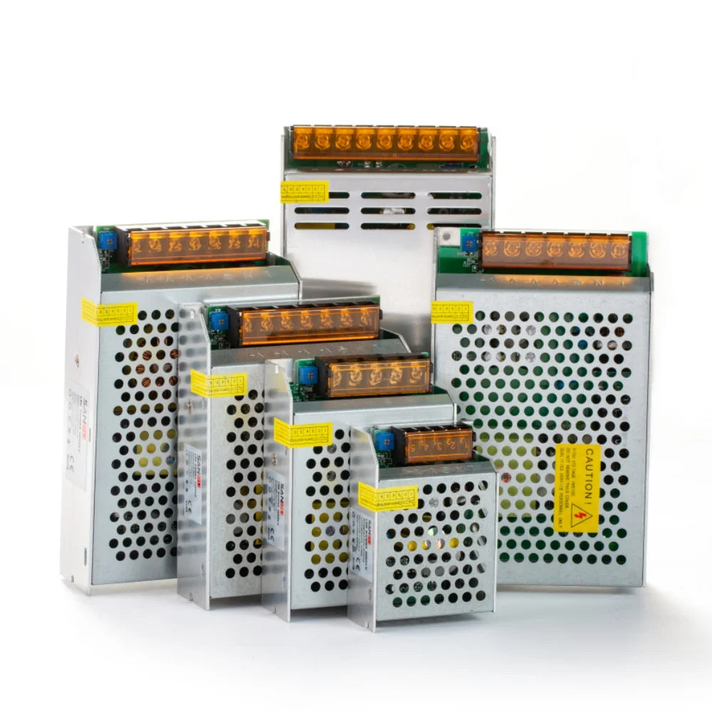 12V 33A LED Driver Supply TV Backlight Transformer LED Lighting 24V DC/60W AC Bulb Lamp Strip Grow Cabinet Ceiling Panel Light