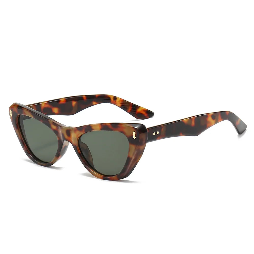 Ins Fashion Cat Eye Shades Uv400 Classic Retro Luxury Sunglasses Women Custom logo Trend Gafas De Sol Wholesale Eyewear