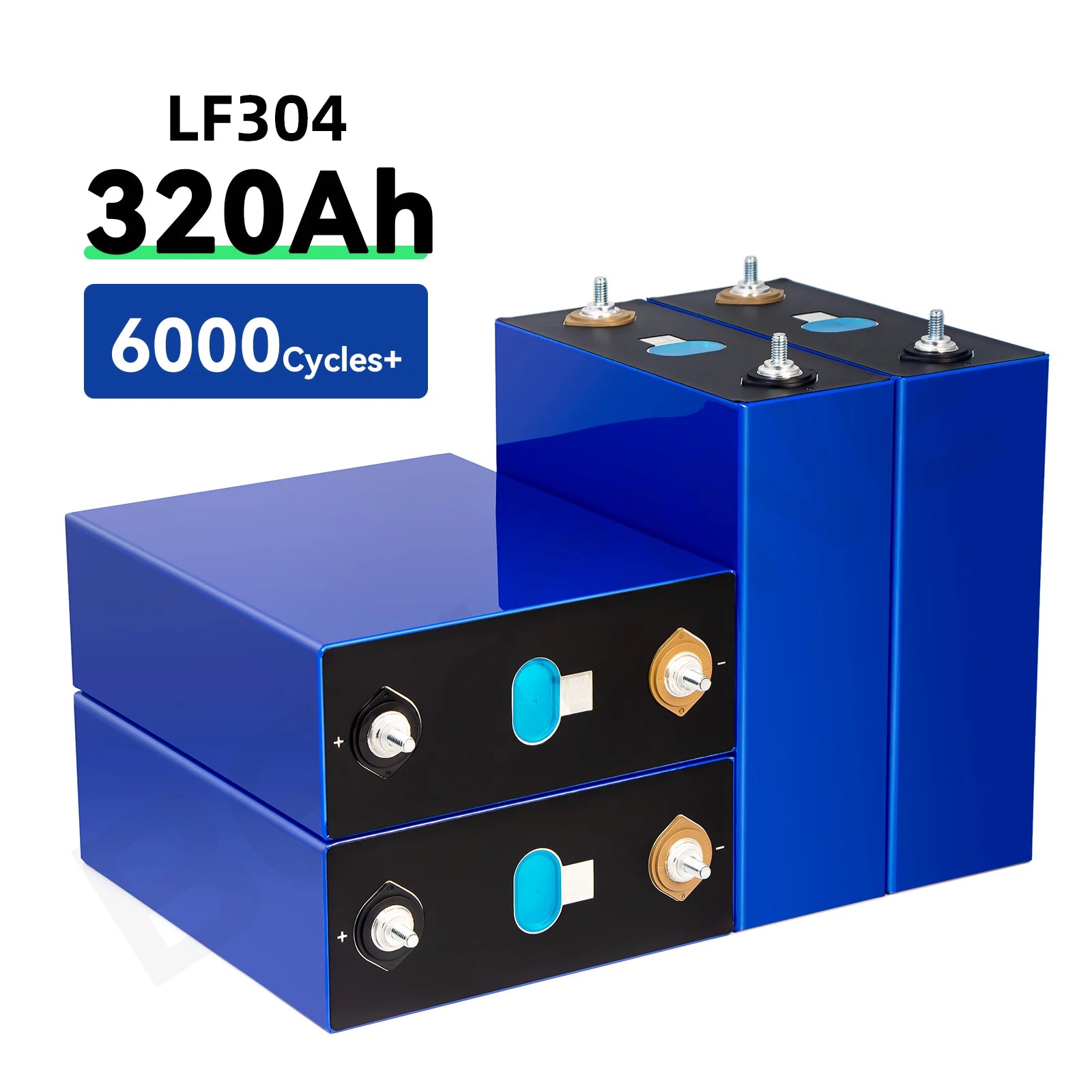 Lithium Cell 3.2 V 300Ah 302Ah 304Ah LiFePO4 Battery Cells LF304 Lithium Phosphate LiFePO4 for Solar System