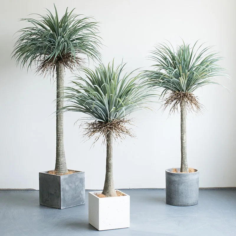 Palm Artificial Plants Sale Outdoor Decor Plastic Artificial Palm Trees
