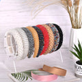 Modern Acrylic Foldable Hair Band Storage Rack Headband Display Stand