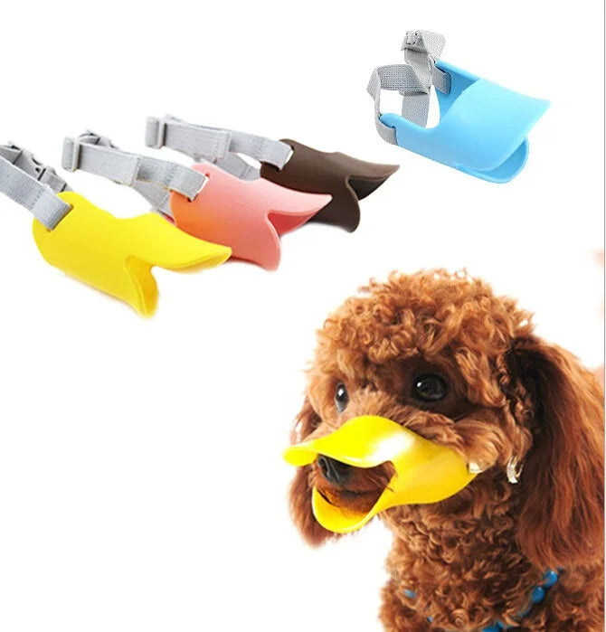 Anti Barking Device Silicone Rubber Pet Bite Suit Dog Mouth Cover Adjustable Dog Mouth Mask