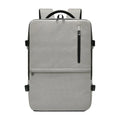 Custom 40L Flight Approved Waterproof Polyester Zipper Travel Laptop Backpack USB 17Inch Luggage Computer Daypack College Carry MegaBDM