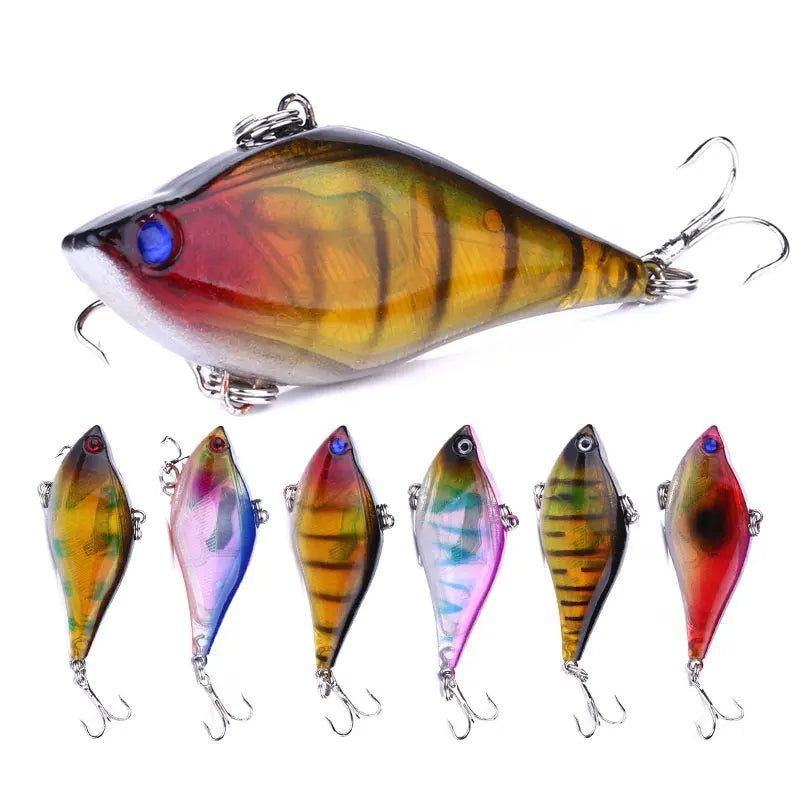 Wholesale VI017 6cm 13.1g Artificial Hard Vibration Fishing Baits VIB Fishing Lures