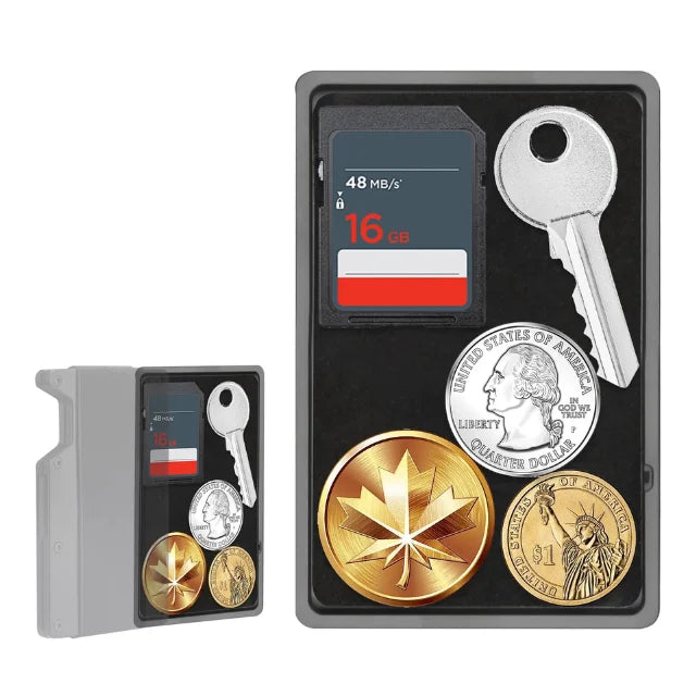 Minimalist Wallet Coin Tray Small Removable Coin Tray for Wallets Mini Key Holder for Metal Wallets Coin Key Orgnaiser