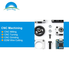 Professional 3-5 Axis CNC Machining Custom Aluminum Components Robot Parts Customize Processing One-Stop Service