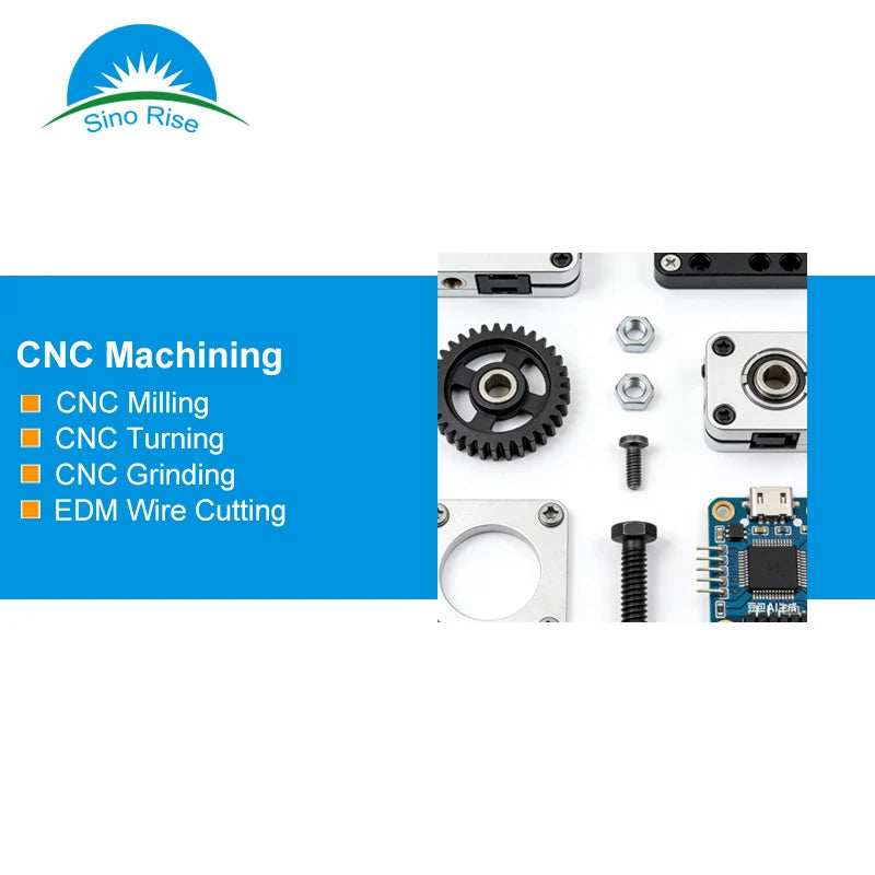 Professional 3-5 Axis CNC Machining Custom Aluminum Components Robot Parts Customize Processing One-Stop Service