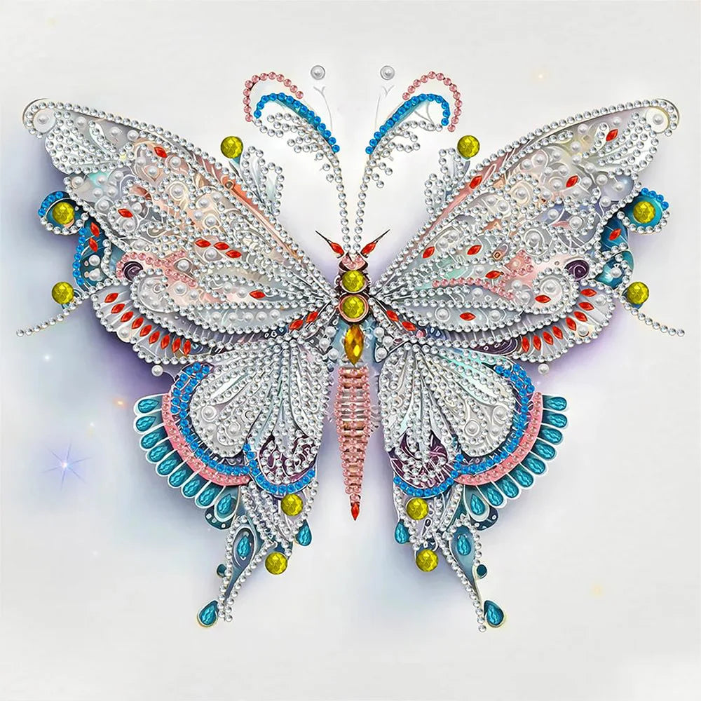 5D Diamond Painting Set Special Shaped Drill Butterfly Diamond Painting DIY Home Wall Decoration Painting Kit