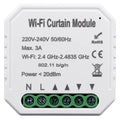 SZMYQ Tuya WiFi 2.4GHz Smart Curtain Switch Module 2300W Safe Load 110-240V Voltage 10A Alexa & Google Assistant Mini Smart Home