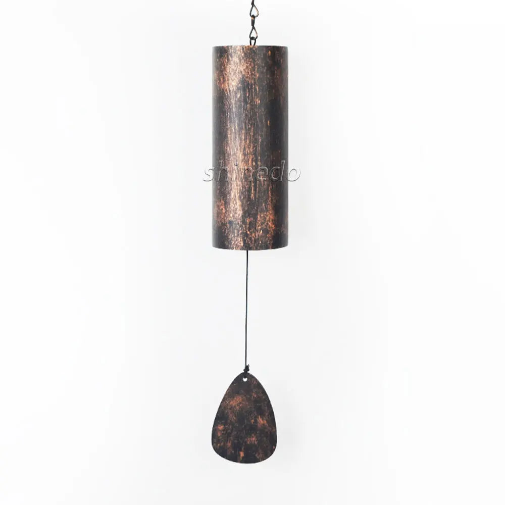 Deep Tone Copper Memorial Wind Chime Outdoor Heavy Duty Memorial Wind Chime for Garden Patio and Home