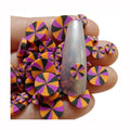 Colorful 5mm 10mm Mint Candy Polymer Clay Sprinkles Slime Craft DIY Nail Stickers Wholesale Supply