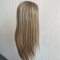 Yefinewig Stock Kosher Jewish Wigs Lace Front Brazilian Hair Transparent Remy Hair 130% Density Long