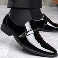 Keleeti New Styles Black Loafers Designer Easy Wear Dress Shoes Men's Dress Shoes Wedding Office Party Shoes