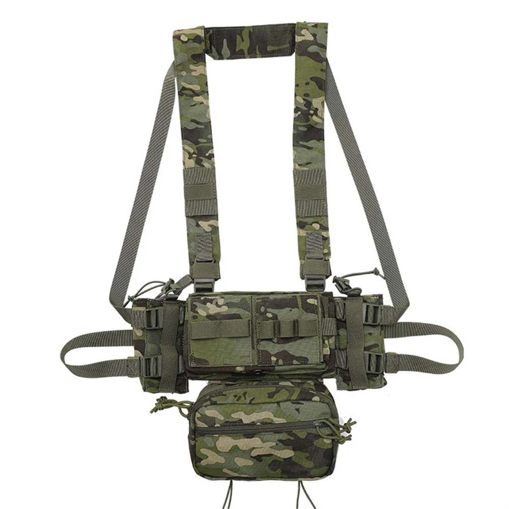 Hunting Tactical Modular MK3 Tactical Chest Rig Bag With Drop Down Magazine Pouch Inserts MegaBDM