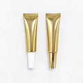 15ml/g Golden Hand Cream Aluminum Tube for Cosmetics Soft Hose Essence Lotion Wash Cream Tubes Refillable Cosmetic Soft Tubes