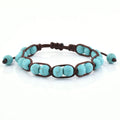 Fashion Handmade Newest Designs Turquoise Beads Bracelets Braided Weave Friendship Bracelet