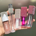 Wholesale plumping liquid layer lip care oil custom logo vegan clear moisturizing scented flavored glossy fat lip oil