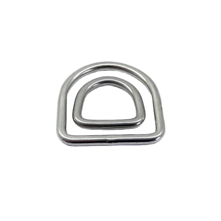 5mm Thickness 40mm Welded D Ring Stainless Steel