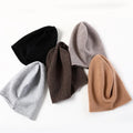Womens Winter Merino Wool Beanie New Outdoor Sports Running Hat Autumn Winter Thickened Warm Knitted Hat for 100% Wool Image