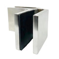 Condibe Brush Nickel Corner Stainless Steel 8~12mm Glass Railing Clamp Connector