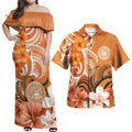 2026 Family Set Casual Polynesian Samoa Tribal Printed Customized Plus Size Sleeveless Women Men Vintage Eco-Friendly Natural