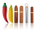 Wholesale Portable Wooden Sewing Needles Storage Case Felting Pins Container Organizer Sewing Needle Tube Toothpick Holder