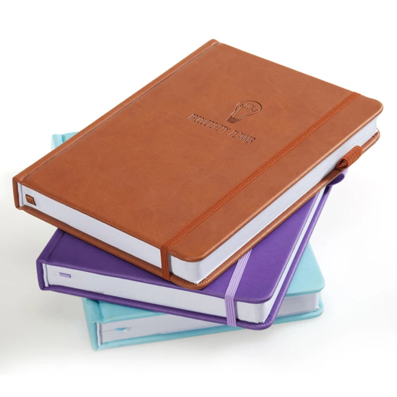 Pu Leather Notebook OEM Planner Notebook Printing MegaBDM