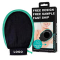 Custom Logo Face Exfoliating Gloves Durable Deep Exfoliating Bath Gloves Exfoliating Glove for Skin Body Cleaning