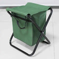 Ultralight Single Spider Folding Camping Chair Stool with Insulated Cooler Wireless Communication Camo Picnic Table Bag Gear