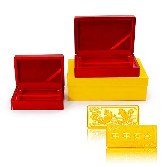 High-grade Solid Wood Gold Bullion Commemorative Coin Storage Box Medal Badge Box Collection Box Customization