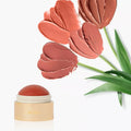 New 9 Colors Easily Blendable Gold Container Cream Cheek Makeup Blush Custom Vegan Lightweight Cream Blush Private Label