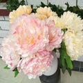 M548 High Quality Big Artificial Peony Silk Flower bunch Peony Bouquet