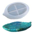 C-0293 Resin Molds DIY Crystal Epoxy Mold Leaf Storage Tray Dish Decoration Silicone Mold Spot Crafts Kit