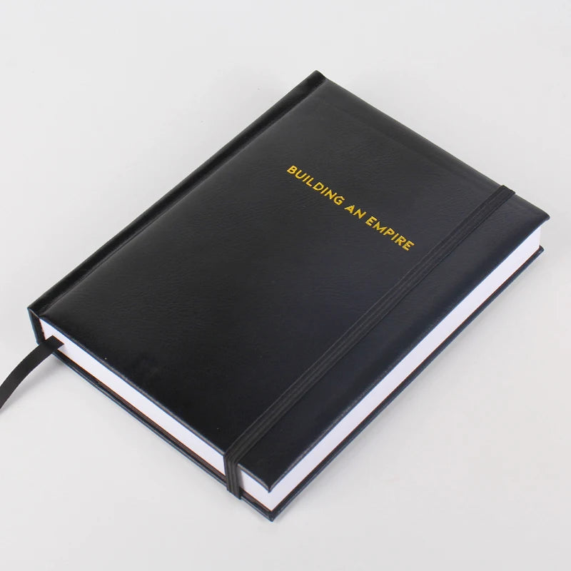 Custom Journals Open Dated Planner Hardcover Journal Agenda Daily Weekly Monthly Organizer Planner and Notebook