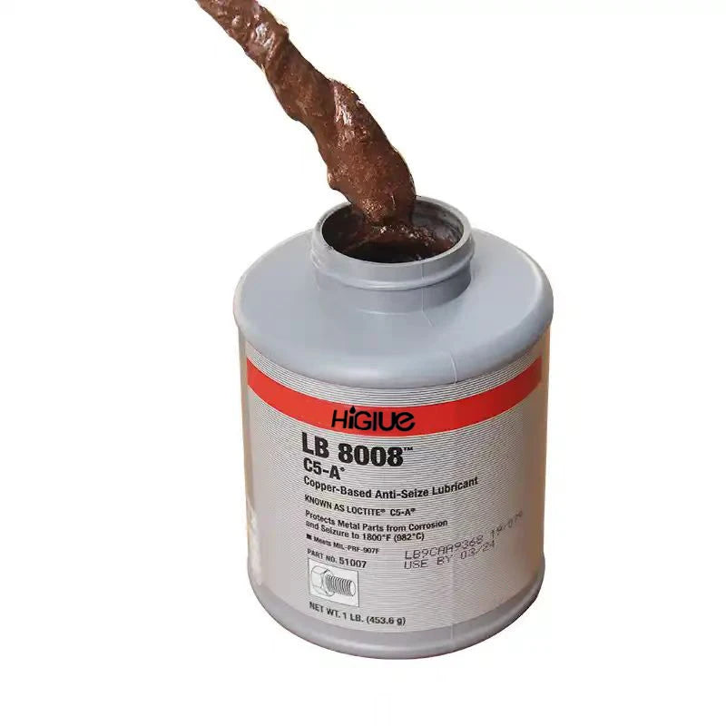 LB8008 C5-A Copper-based Lubricant Provides a Shield Against High Temperature Seizing and Galling for Copper Brass Cast Iron