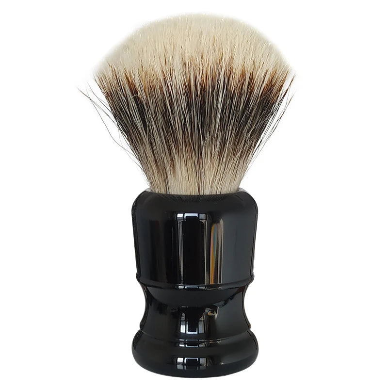 Dishi Shaving Brush 24mm Fan Shape Two Band Badger Hair&boar Bristle Mixed Shaving Brush