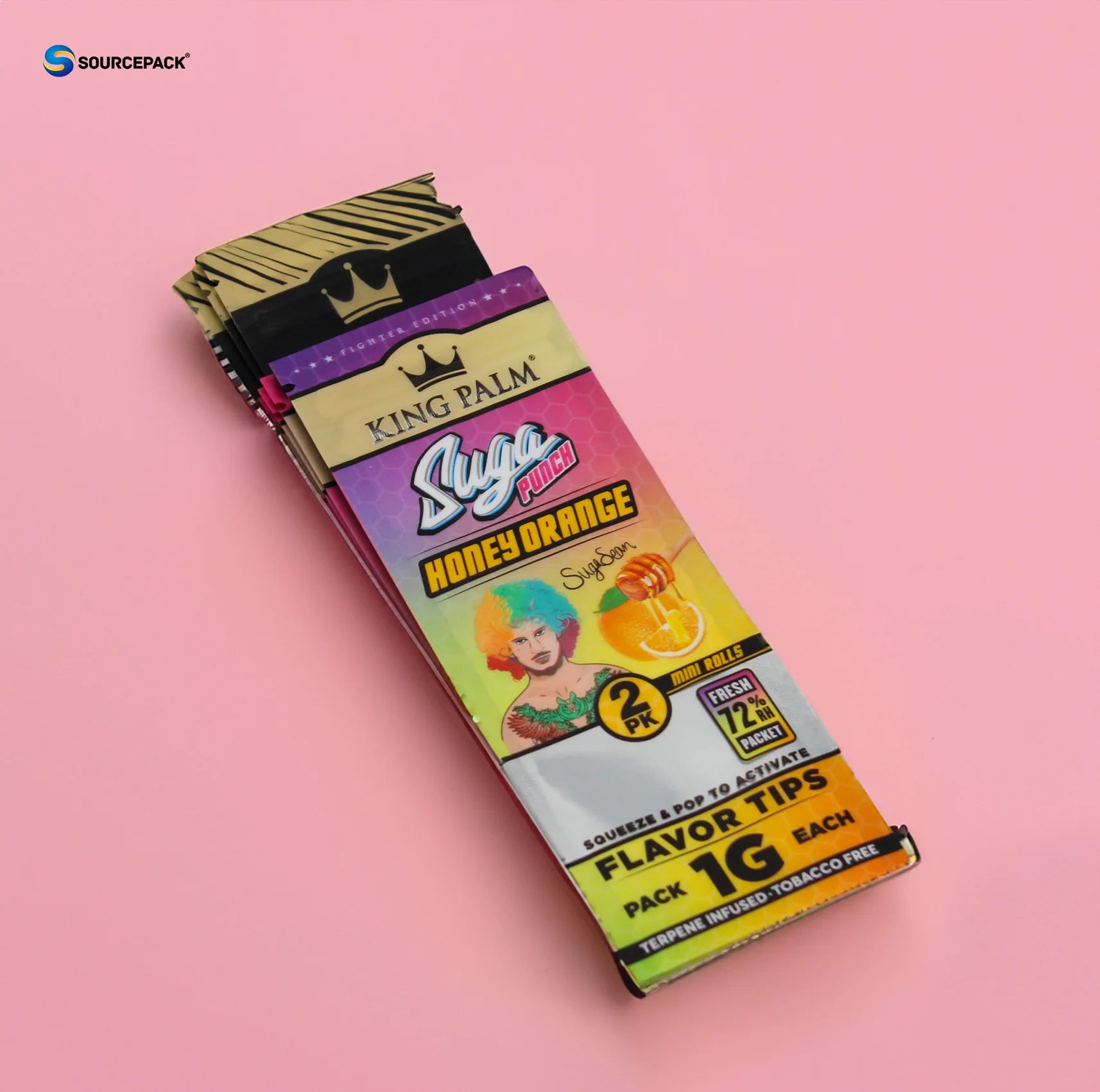 Empty Plastic 3-Side Seal Flat Leaf Tubes Bags Smoking Mix Packages Tobacco Cigar Pre Rolled Bags