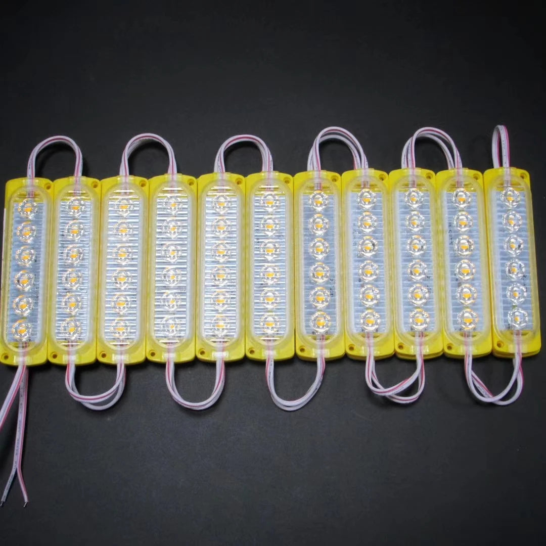 Ip67 12v 6led 2835 180 Angle Waterproof Led Truck Tail Rock Module Light 24v