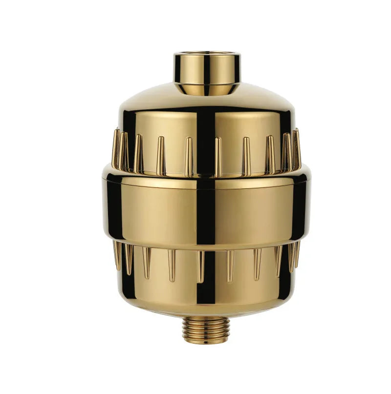 WEIHAO 18-Stage Shower Filter Chlorine Heavy Metal Removal ABS Plastic Construction Chrome Modern Design Easy Installation