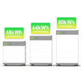 Rechargeable Lithium Ion Solar Energy Storage Battery 48KWH 64KWH 80KWH 96KWH High Voltage 307.2V 409.6V 512V 614.4V LiFePO4 ESS