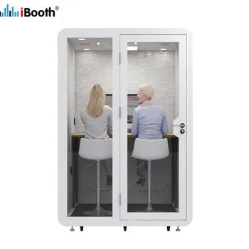 Small Mini Size Modern Steel Soundproof Office Booth Portable Room for Sale for Office Building & Warehouse Use