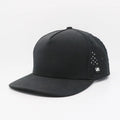 Adjustable 6-Panel Laser Cut Hole Baseball Cap Custom Waterproof Sports Hat for Kids Fabric Outdoor Sports Cap