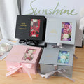 Valentine's Day Creative Gifts for Boyfriend and Girlfriend Romantic Rose Soap Flower Gift Box  Letter Jewelry Box Mother's Day
