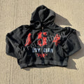 Sun Faded Hoodie 400 Gsm French Terry Lightweight Custom Distressed 100% Cotton Zip up Acid Wash Vintage Destroyed Hoodie