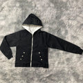 DENIMGUYS Custom High-Quality Vintage Fashion Street Made Old Waxed Coat Men's Loose Workwear Jacket